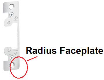 Radius Faceplate